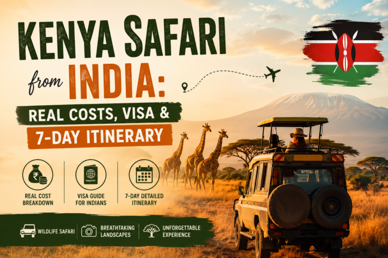 Kenya Safari from India: Real Costs, Visa & 7-Day Itinerary